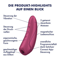 Satisfyer Curvy 1 Connect App, 13,5 cm