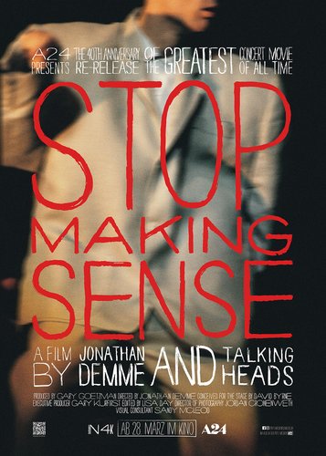 Talking Heads - Stop Making Sense - Poster 1