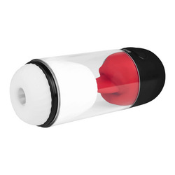Wiederaufladbarer Masturbator mit Zunge, 21,5 cm