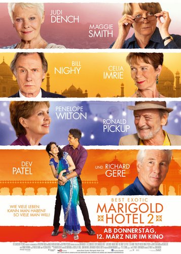 Best Exotic Marigold Hotel 2 - Poster 1