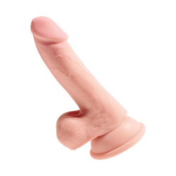 King Cock Plus - 6.5&quot; Triple Density Cock With Balls, 18,5 cm