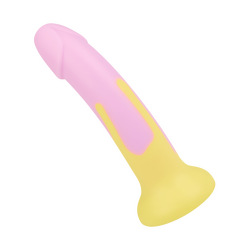 G-Punkt-Dildo mit Saugfuß, 18 cm