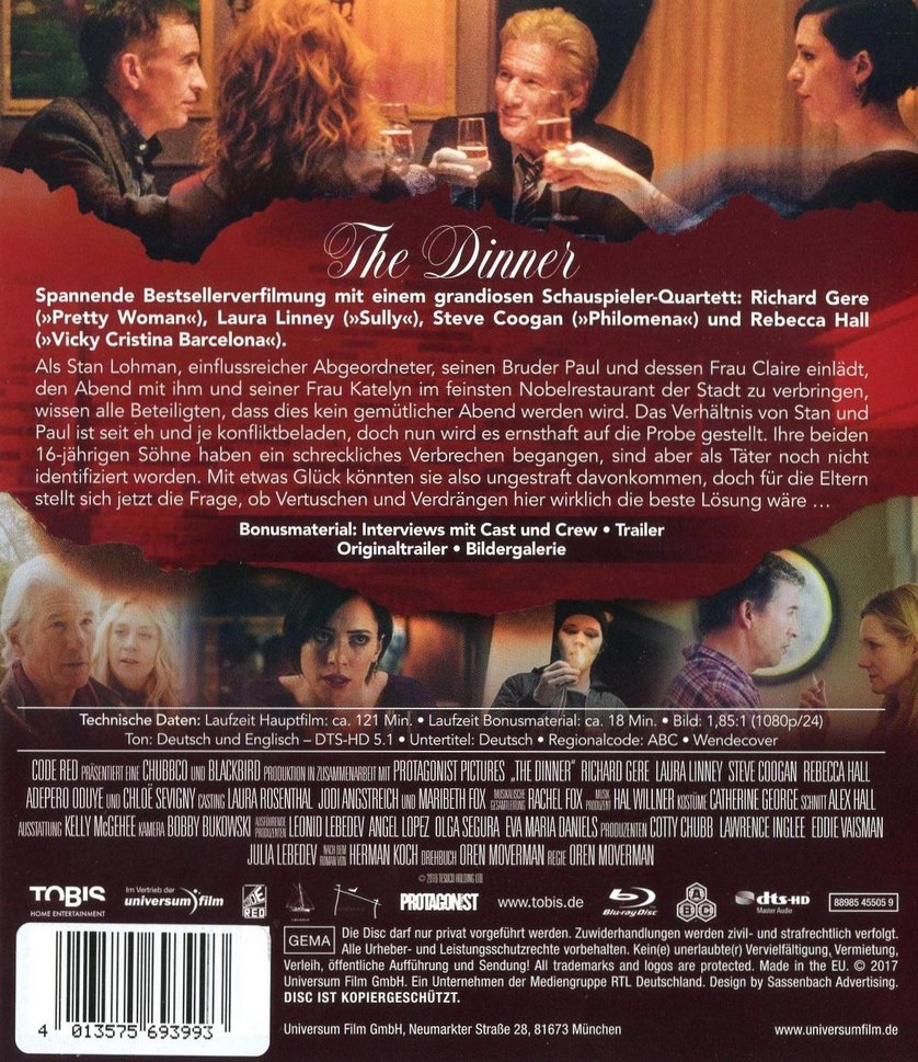 The Dinner: DVD oder Blu-ray leihen - VIDEOBUSTER.de