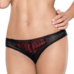 Transparenter Brazilian-Slip