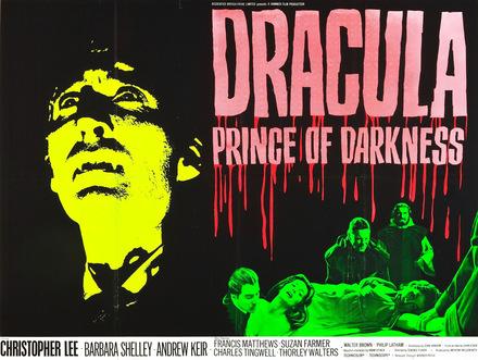 Christopher Lee in 'Blut für Dracula' (Großbritannien 1966) © Hammer Films