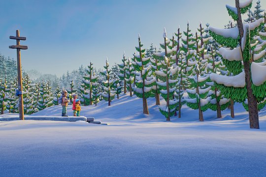 Auf der Suche nach der Weihnachtswerkstatt - Szenenbild 10