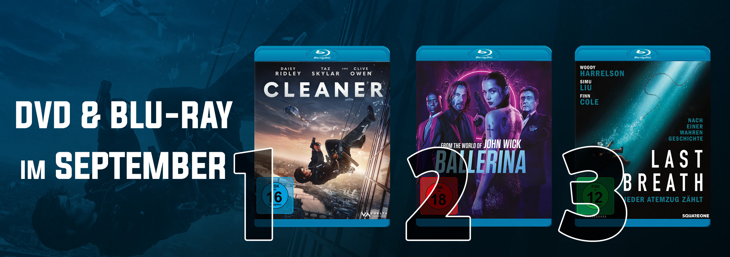 DVD & Blu-ray Charts September 2025: Überirdischer Filmspaß im Doppelpack und mehr!
