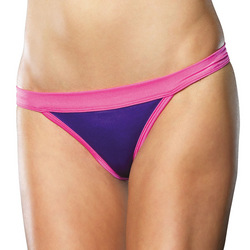 Knapper Slip mit Raffung