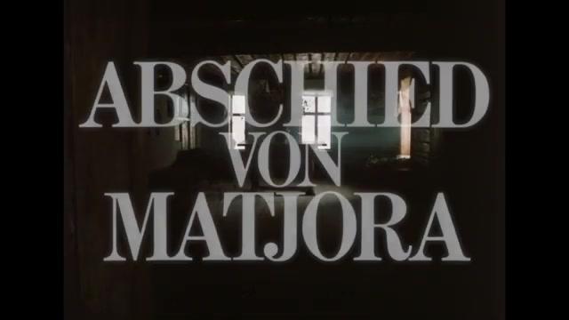 Abschied von Matjora - Trailer - Deutsch - SD