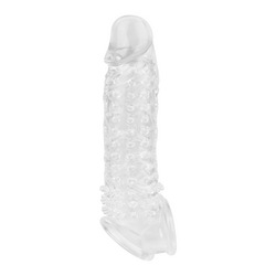 Genoppte Penishülle, 21 cm