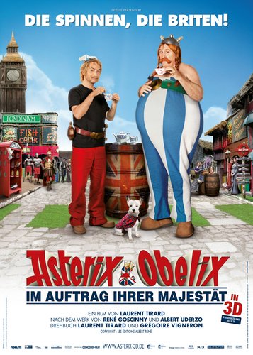 Asterix & Obelix - Im Auftrag Ihrer Majestät - Poster 3