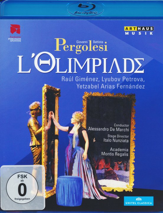 Pergolesi - L'Olimpiade (Blu-ray Disc)