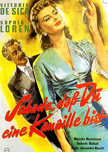 Schade, dass du eine Kanaille bist - Poster 1