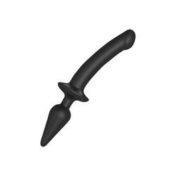 2-in-1 Dildo &amp; Buttplug - Größe L, 29 cm