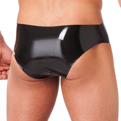 Knapper Slip mit integriertem Analdildo