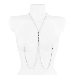 Collier mit integrierten Nippelklemmen