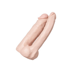 Vac-U-Lock Double Penetrator, 17 cm