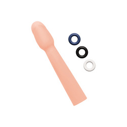 Realistic 2" Penis Extender, 18 cm