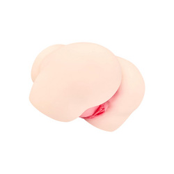 Realistischer Masturbator mit 2 Liebesöffnungen, 16 cm