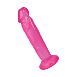 6 Inch Dildo With Suction Cup, 17 cm