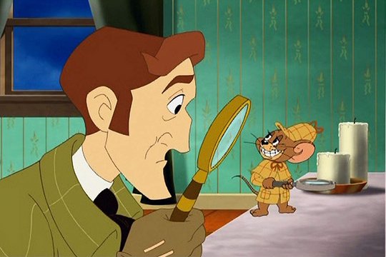 Tom & Jerry als Sherlock Holmes und Dr. Watson - Szenenbild 1