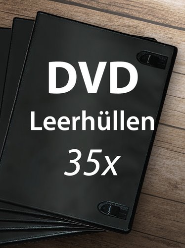 DVD Leerhüllen à 35 Stück, gebraucht
