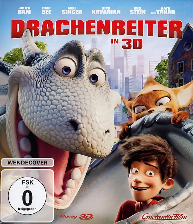Drachenreiter (Blu-ray 2D/3D), gebraucht, ohne Cover
