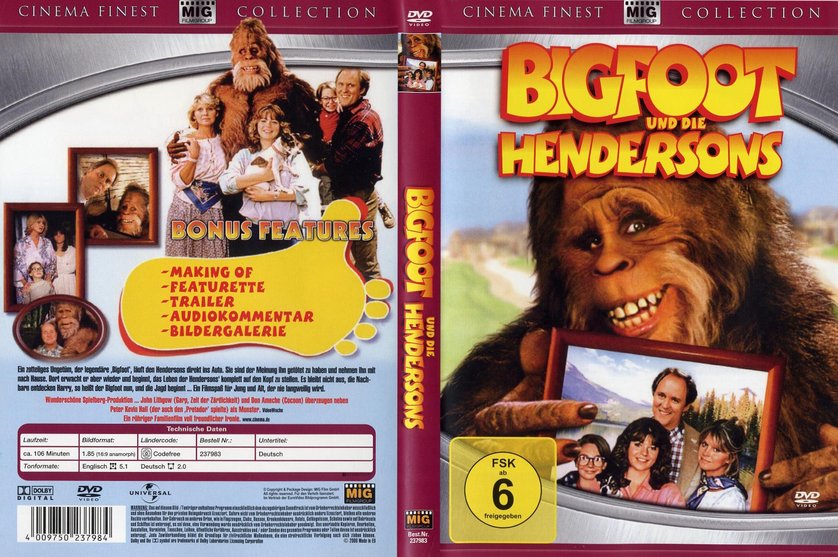 Bigfoot Und Die Hendersons Bigfoot Und Die Hendersons