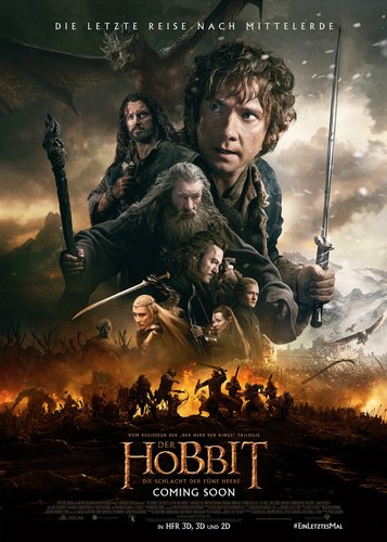 Der Hobbit 3 - Die Schlacht der fünf Heere - Poster 1
