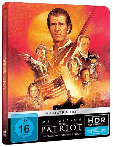 Der Patriot - Extended Version &amp; Kinofassung - Steelbook (2 4K Ultra HD) (Blu-ray 4K Ultra HD)