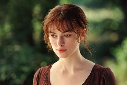 Als Elizabeth Bennet in Jane Austens 'Stolz und Vorurteil'
