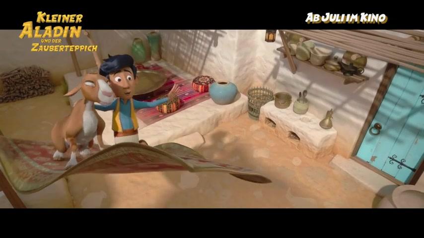 Kleiner Aladin und der Zauberteppich - Trailer - Deutsch - SD