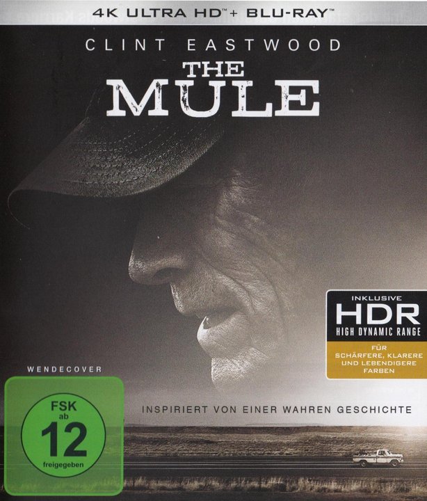 The Mule (4K UHD), gebraucht, ohne Cover