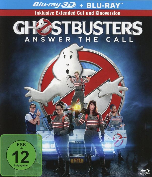 Ghostbusters - Answer the Call - Kinofassung (Blu-ray 3D), gebraucht, ohne Cover
