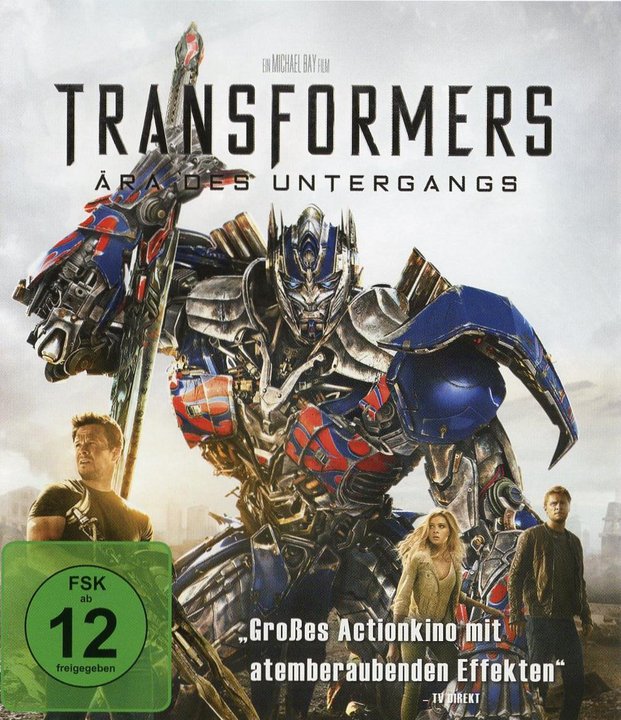 Transformers 4 - Ära des Untergangs (Blu-ray), gebraucht