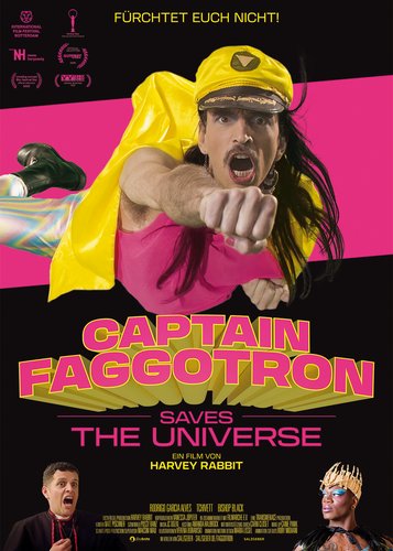 Captain Faggotron Saves the Universe - Poster 1