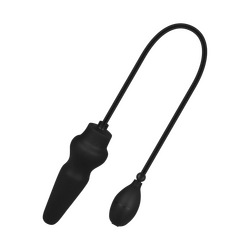 Aufblasbarer Analplug, 18,5 cm