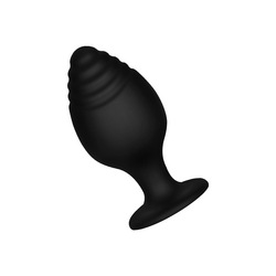 Sinnlich gerippter Analplug L, 8,9 cm