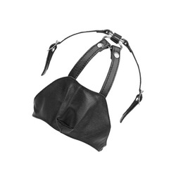 Leder-Maulkorb mit Riemen