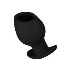 Silikon Analplug mit Tunnel S, 7,7 cm