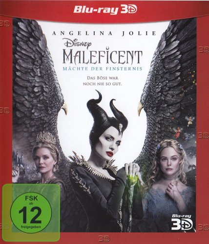 Maleficent 2 - Mächte der Finsternis (Blu-ray 3D), gebraucht, ohne Cover