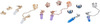 Lilo and Stitch Stitch Symbole powered by EMP (Ohrhänger)