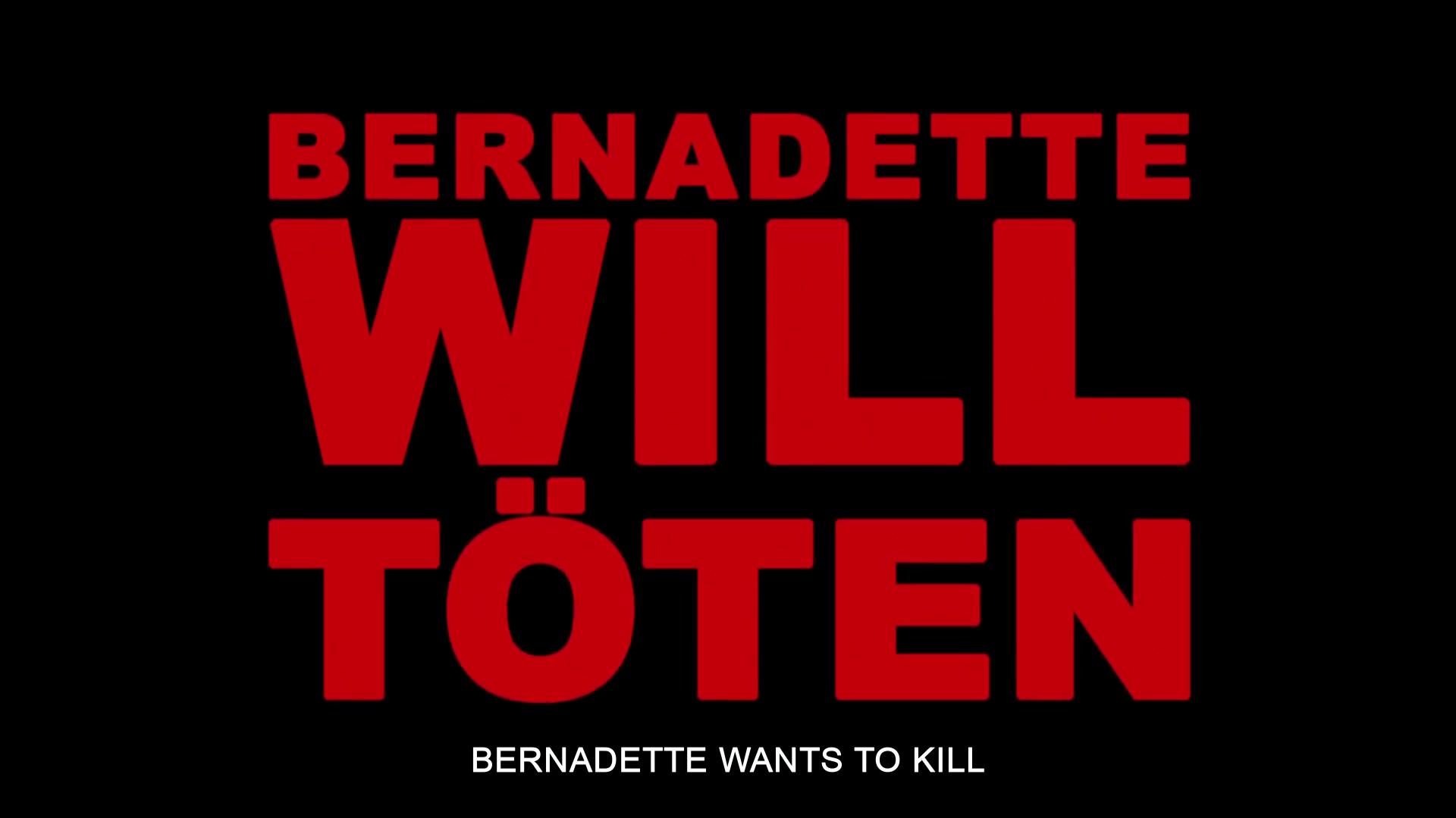 Bernadette will töten - Trailer - Englisch - HD
