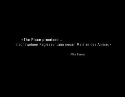 The Place Promised in Our Early Days - Trailer - Deutsch