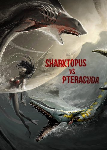 Sharktopus vs. Pteracuda - Poster 3