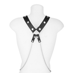Bodyharness mit Metallketten