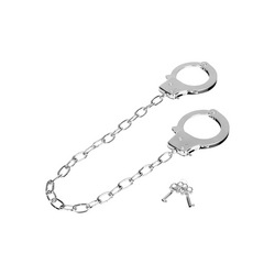 Metal Cuffs, mit langer Kette