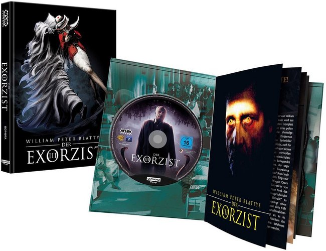 Der Exorzist 3 - Mediabook - Limited Edition - Cover A (Blu-ray 4K Ultra HD)