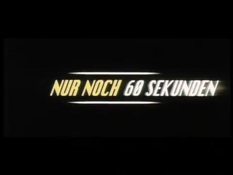 Nur noch 60 Sekunden - Trailer - Deutsch