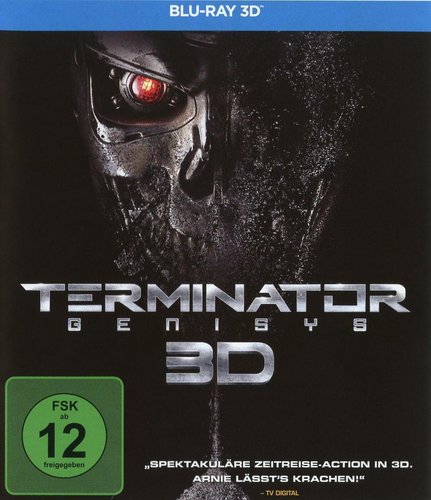 Terminator 5 - Genisys (Blu-ray 3D), gebraucht, ohne Cover